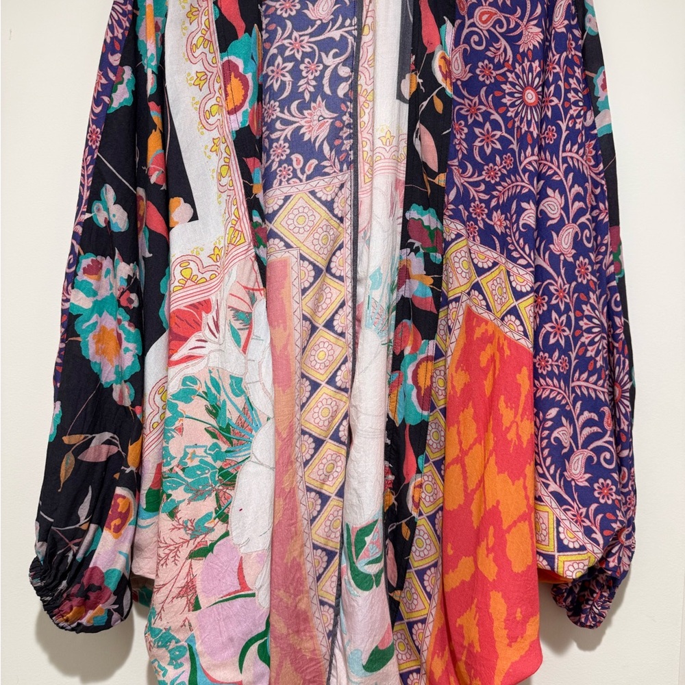Colorful Bohemian Kimono Cardigan from Anthropologie